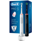 Зубная щётка Oral-B Pro 3 Black/White (2 шт) (D505.513.3X)