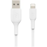 Кабель USB - Lightning, 1м, Belkin CAA001bt1MWH2PK (2 шт.)