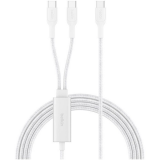 Кабель USB Type-C - 2x USB Type-C, 1.5м, Belkin CAC004hq1.5MWH