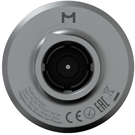 Автомобильный держатель Magssory Disc 15W Midnight - KIT002m - фото 7