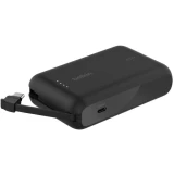 Внешний аккумулятор Belkin BoostCharge Power Bank 10K with Integrated Cable Black (BPB021hqBK)