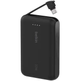 Внешний аккумулятор Belkin BoostCharge Power Bank 10K with Integrated Cable Black (BPB021hqBK)