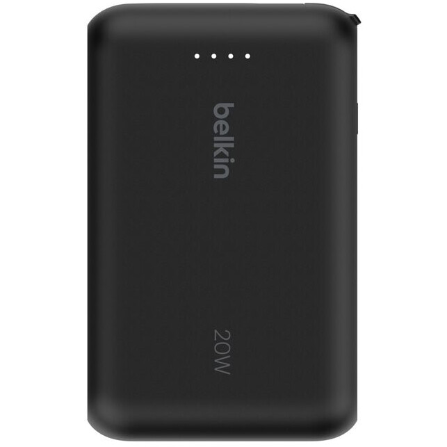 Внешний аккумулятор Belkin BoostCharge Power Bank 10K with Integrated Cable Black - BPB021hqBK - фото 4