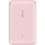 Внешний аккумулятор Belkin BoostCharge Power Bank 10K with Integrated Cable Pink (BPB021hqPK)