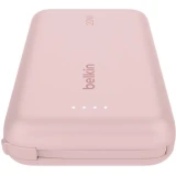 Внешний аккумулятор Belkin BoostCharge Power Bank 10K with Integrated Cable Pink (BPB021hqPK)