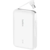 Внешний аккумулятор Belkin BoostCharge Power Bank 10K with Integrated Cable White (BPB021hqWH)