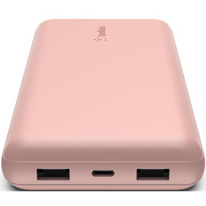 Внешний аккумулятор Belkin BoostCharge Power Bank 20K Rose Gold - BPB012btRG - фото 4