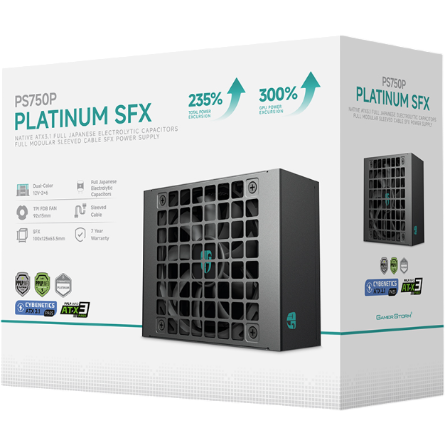 Блок питания 750W GamerStorm (DeepCool) PS750P - фото 9