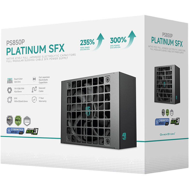 Блок питания 850W GamerStorm (DeepCool) PS850P - фото 9