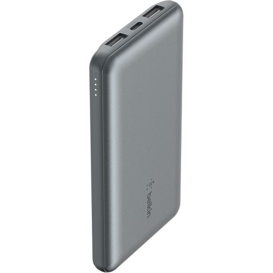 Внешний аккумулятор Belkin BoostCharge Power Bank 10K Space Gray - BPB011btGY - фото 2