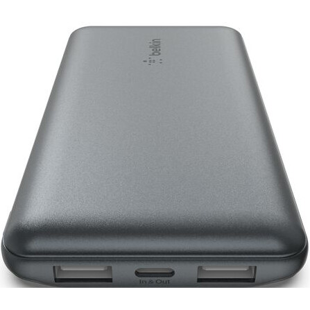 Внешний аккумулятор Belkin BoostCharge Power Bank 10K Space Gray - BPB011btGY - фото 4