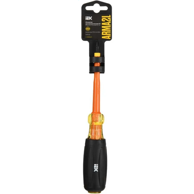 Отвёртка IEK Arma2l 5 PH2х100 Т3 - A2L5-SC30-T3-PH-20-100 - фото 2