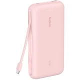 Внешний аккумулятор Belkin BoostCharge Power Bank 20K with Integrated Cable Pink (BPB024hqPK)