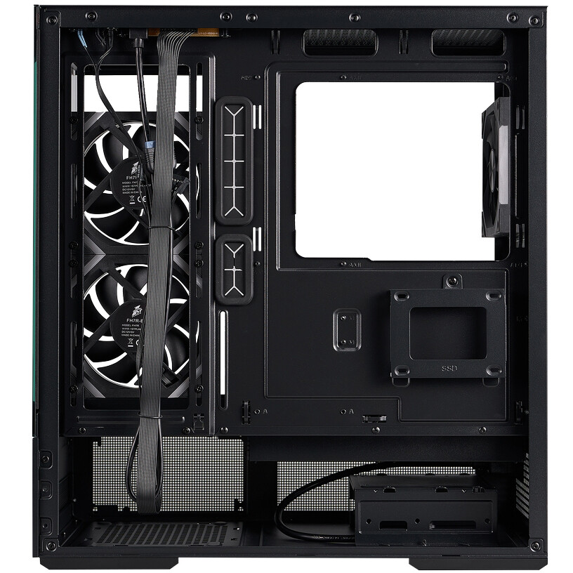 Корпус 1STPLAYER CV7 ARGB Black - CV7-BK-2FAR-2FH7R-1FH7 - фото 13