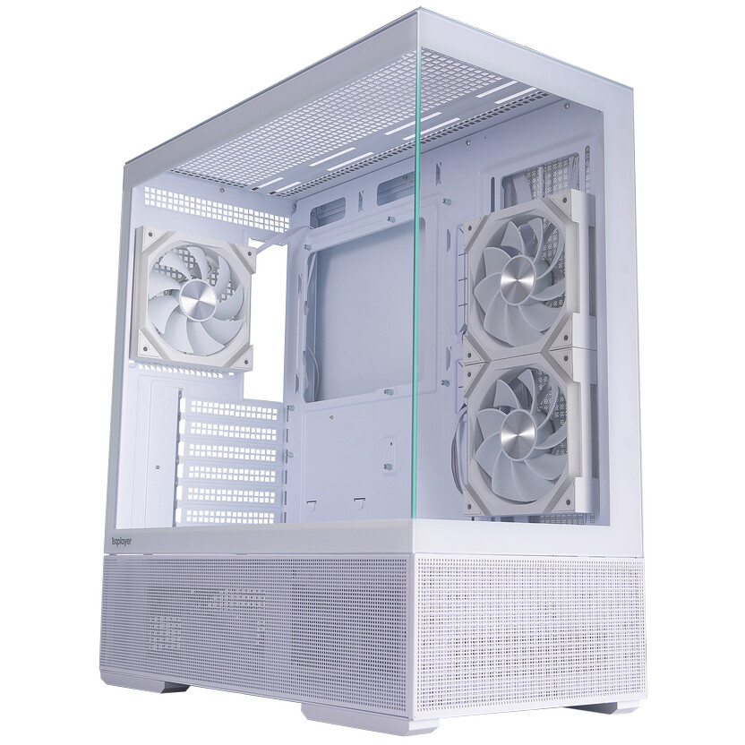 Корпус 1STPLAYER CV7 ARGB White - CV7-WH-2FAR-W-2FH7R-W-1FH7-W - фото 2