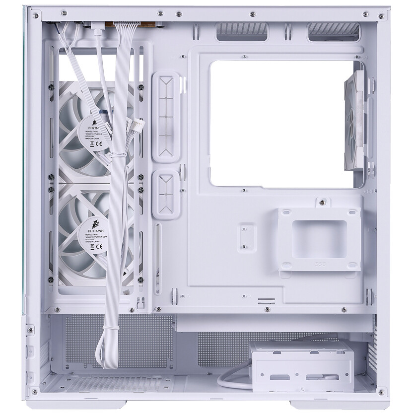 Корпус 1STPLAYER CV7 ARGB White - CV7-WH-2FAR-W-2FH7R-W-1FH7-W - фото 13