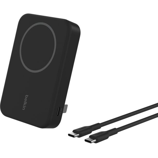 Внешний аккумулятор Belkin BoostCharge Pro Magnetic Power Bank with Qi2 15W 10K Black