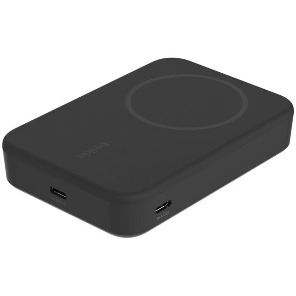Внешний аккумулятор Belkin BoostCharge Pro Magnetic Power Bank with Qi2 15W 10K Black - BPD008btBK - фото 6