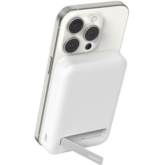 Внешний аккумулятор Belkin BoostCharge Pro Magnetic Power Bank with Qi2 15W 8K White