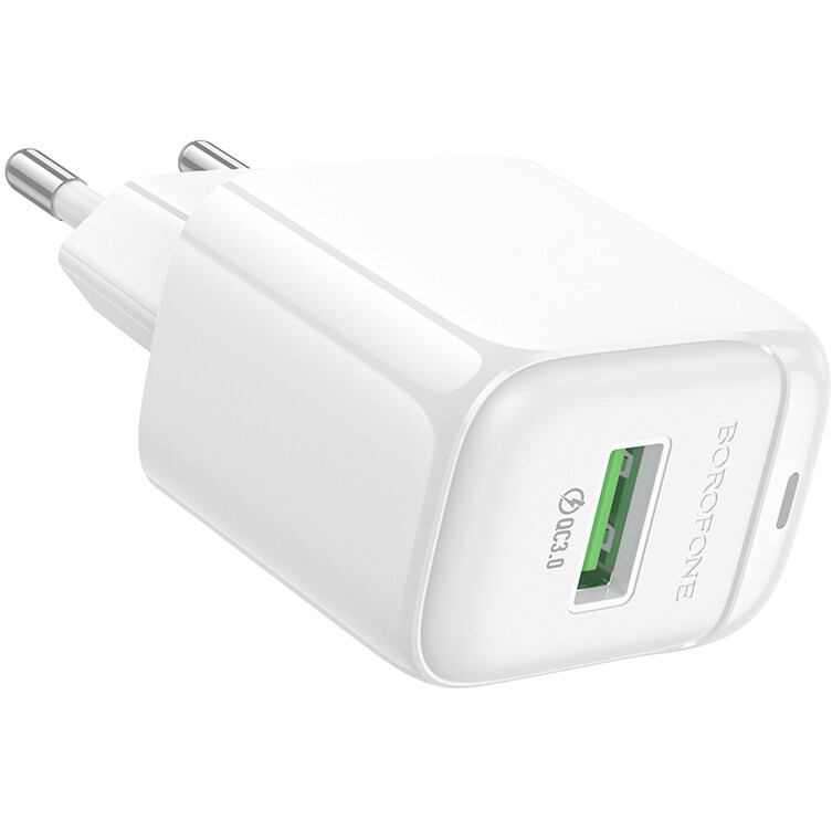 Сетевое зарядное устройство Borofone BAS42A Potential White - 6941991113789 - фото 5