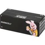 Батарейка Duracell Basic (AA, 40 шт.) (LR6-40BL)