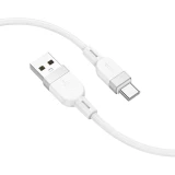 Кабель USB - USB Type-C, 1м, HOCO X109 White (HC-36254)