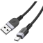 Кабель USB - USB Type-C, 2м, HOCO X109 Black - HC-36315 - фото 4