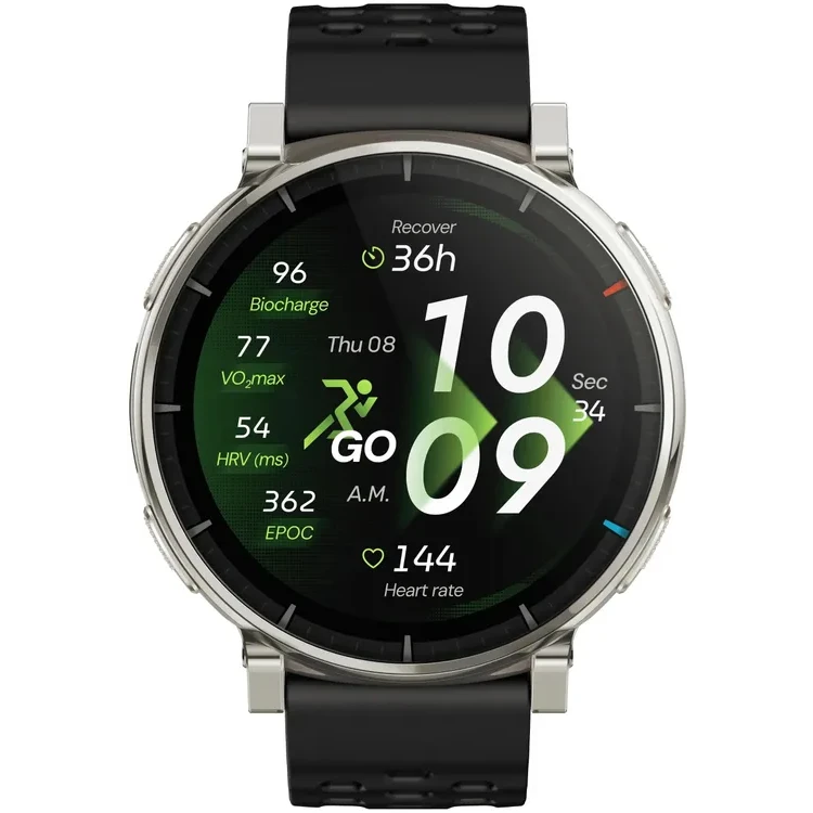 Умные часы Amazfit Active 3 Premium Apex Silver - фото 2