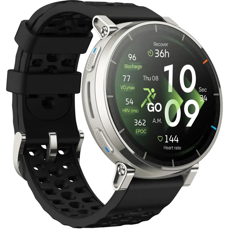 Умные часы Amazfit Active 3 Premium Apex Silver - фото 3