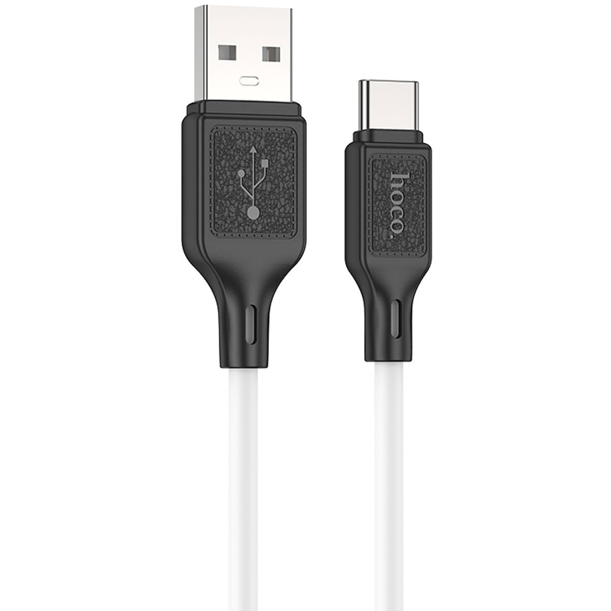 Кабель USB - USB Type-C, 1м, HOCO X90 White - HC-88450