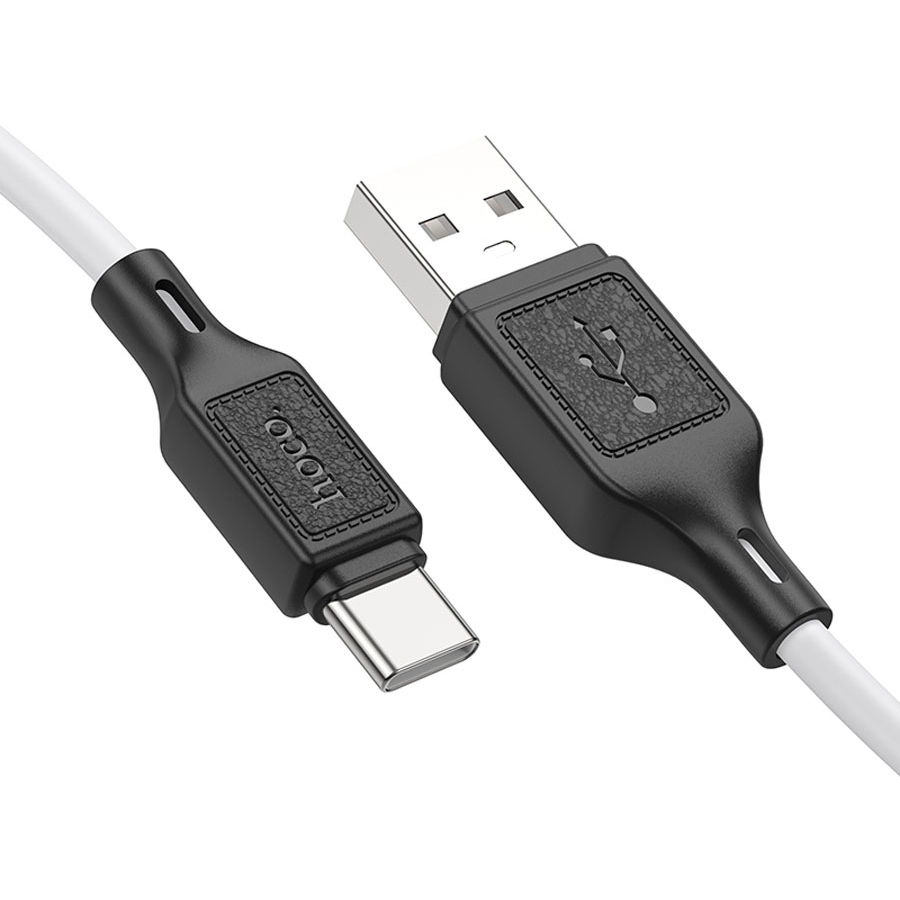 Кабель USB - USB Type-C, 1м, HOCO X90 White - HC-88450 - фото 2