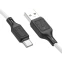 Кабель USB - USB Type-C, 1м, HOCO X90 White - HC-88450 - фото 2