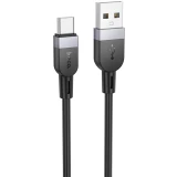Кабель USB - USB Type-C, 1м, HOCO X109 Black (HC-36247)