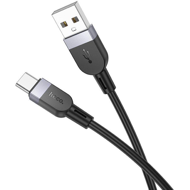 Кабель USB - USB Type-C, 1м, HOCO X109 Black - HC-36247 - фото 3