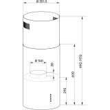 Вытяжка Kuppersberg TUBA 35 B