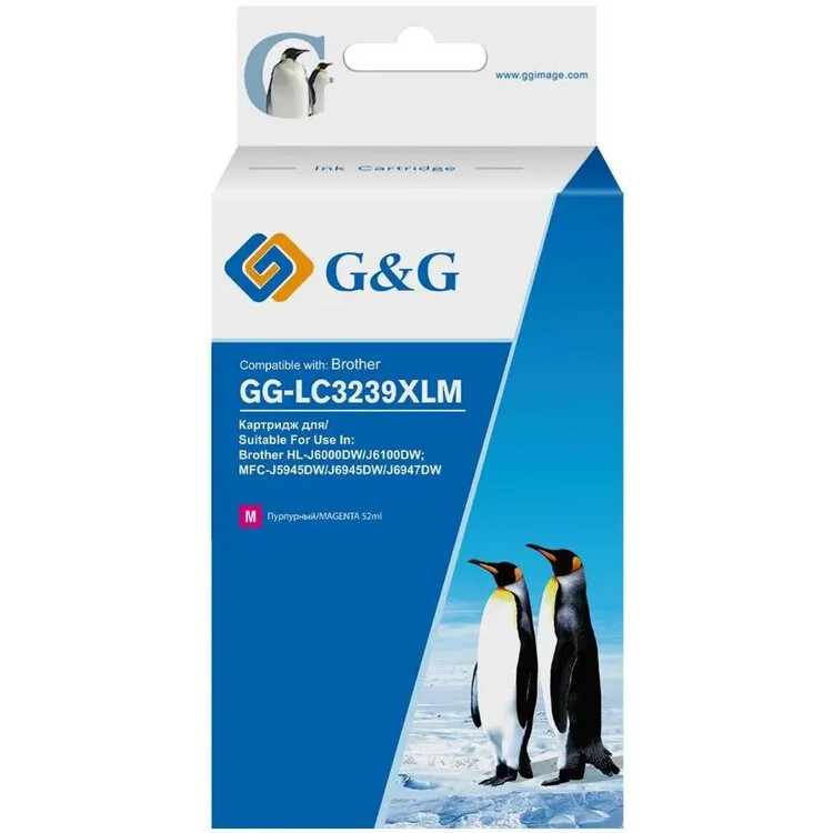 Картридж G&G GG-LC3239XLM Magenta