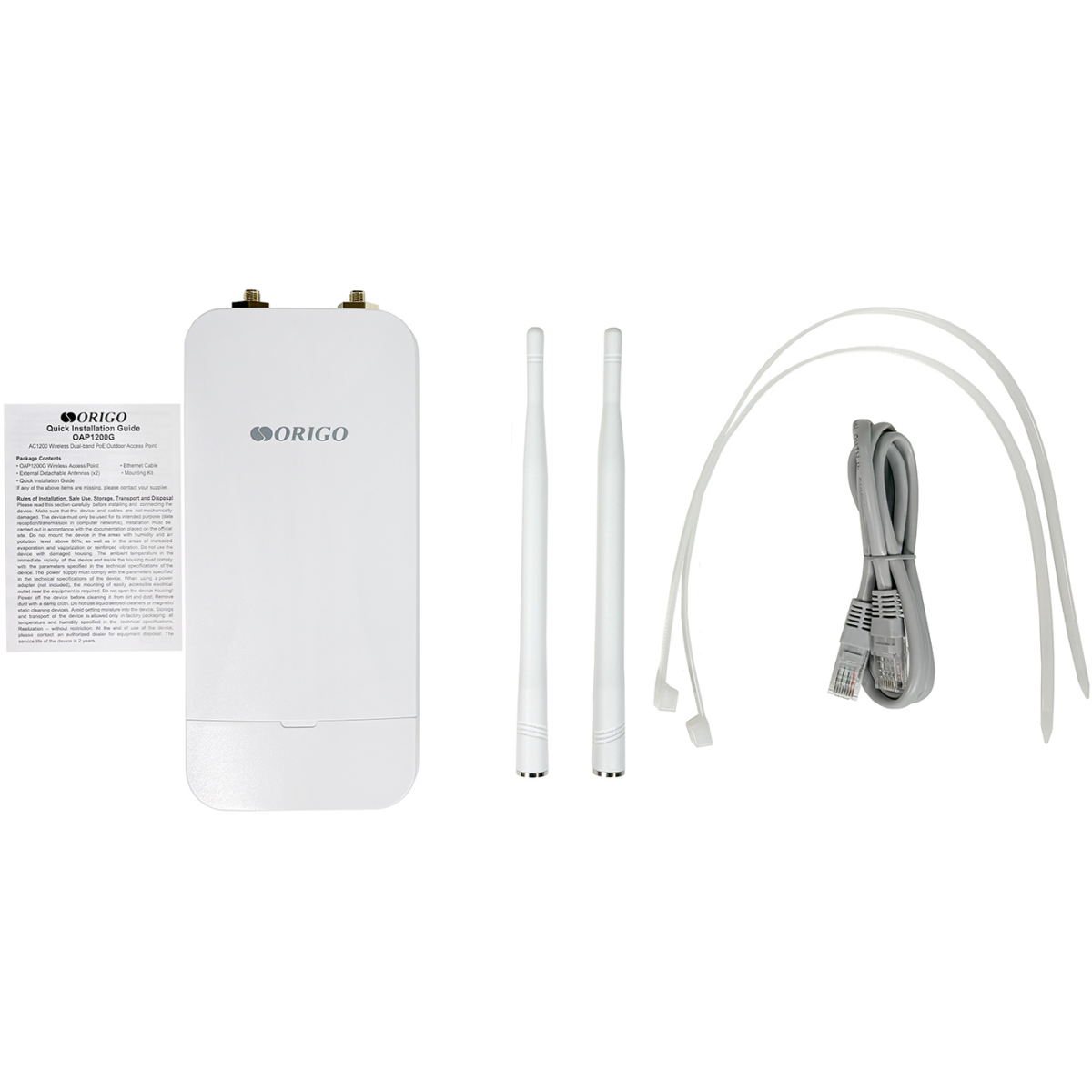 Wi-Fi точка доступа Origo OAP1200G - фото 7