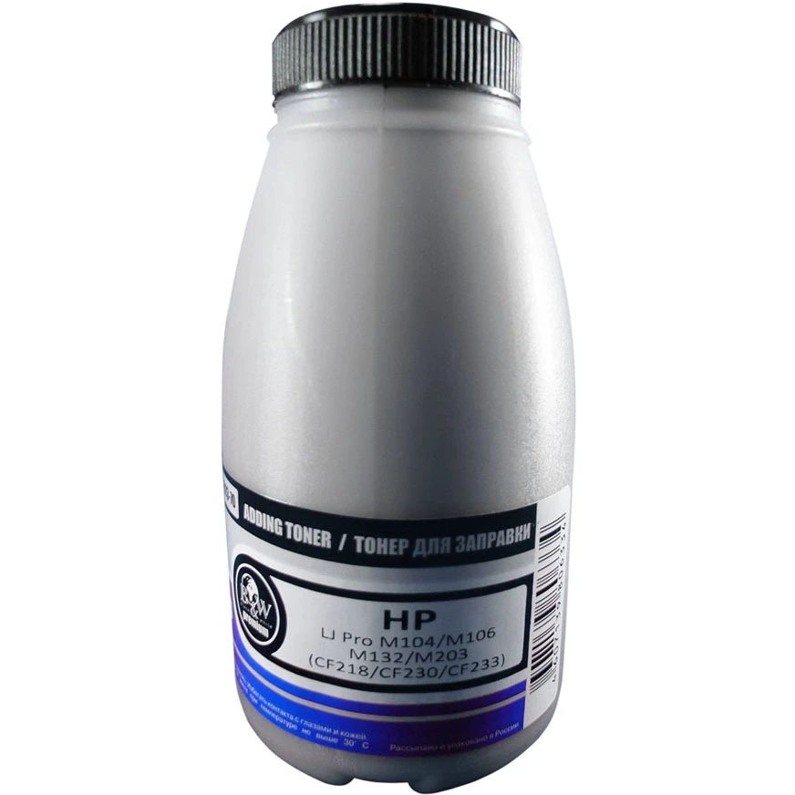 Тонер Black&White HPR-023-70 Black