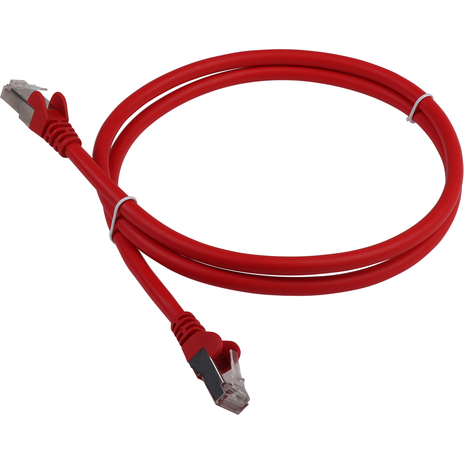 Патч-корд Lanmaster LAN-PC45/S6-15-RD, 15м