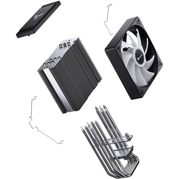 Кулер Jonsbo CR-1000 MAX V2 Color Black - фото 16