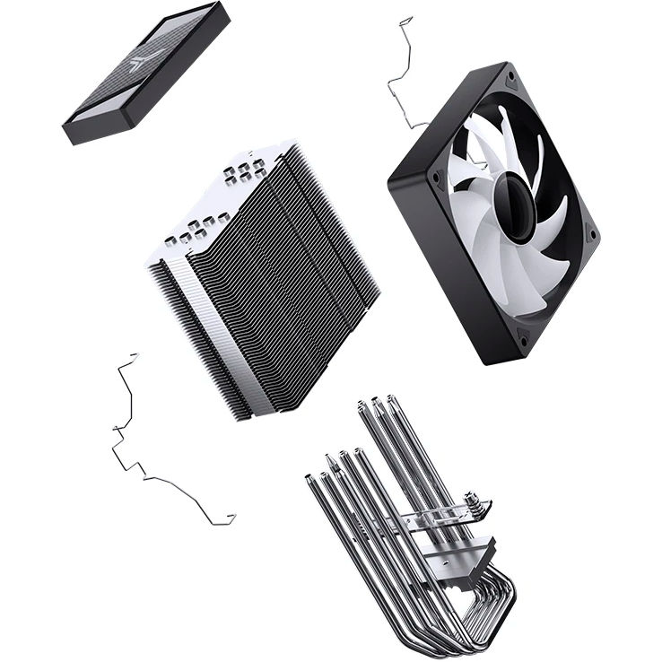 Кулер Jonsbo CR-1000 V3 Pro Color Black - CR-1000 V3 PRO Color - фото 18