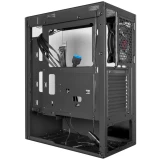 ..... Корпус Ginzzu CL305 Black, Вмятина на боковой крышке, следы установки.