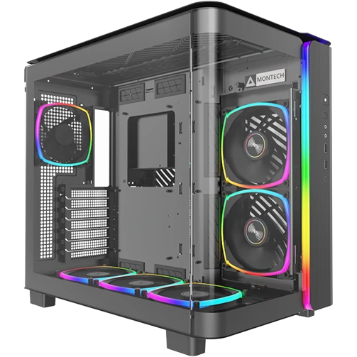 ..... Корпус MONTECH KING 95 PRO Black (0905) Б/У - KING 95 PRO BK