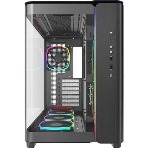 ..... Корпус MONTECH KING 95 PRO Black (0905) Б/У - KING 95 PRO BK - фото 2