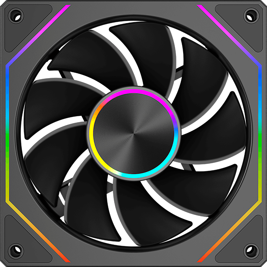 Вентилятор для корпуса PCcooler FG120R ARGB Black - FG120R ARGB BK