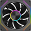 Вентилятор для корпуса PCcooler FG120R ARGB Black - FG120R ARGB BK