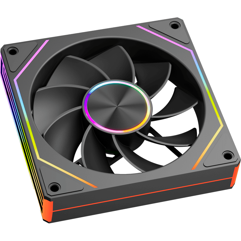 Вентилятор для корпуса PCcooler FG120R ARGB Black - FG120R ARGB BK - фото 4