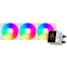 Система жидкостного охлаждения PCcooler DS360 Display ARGB White - DS360-WHAWXY-GL - фото 2