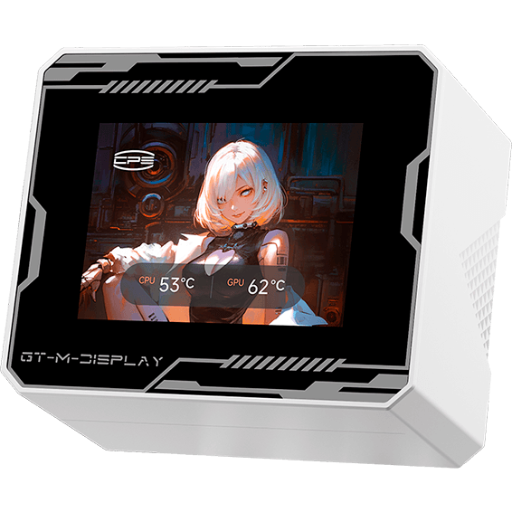 Система жидкостного охлаждения PCcooler GT360M ARGB Display White - GT360M-WHAWXX-GL - фото 3