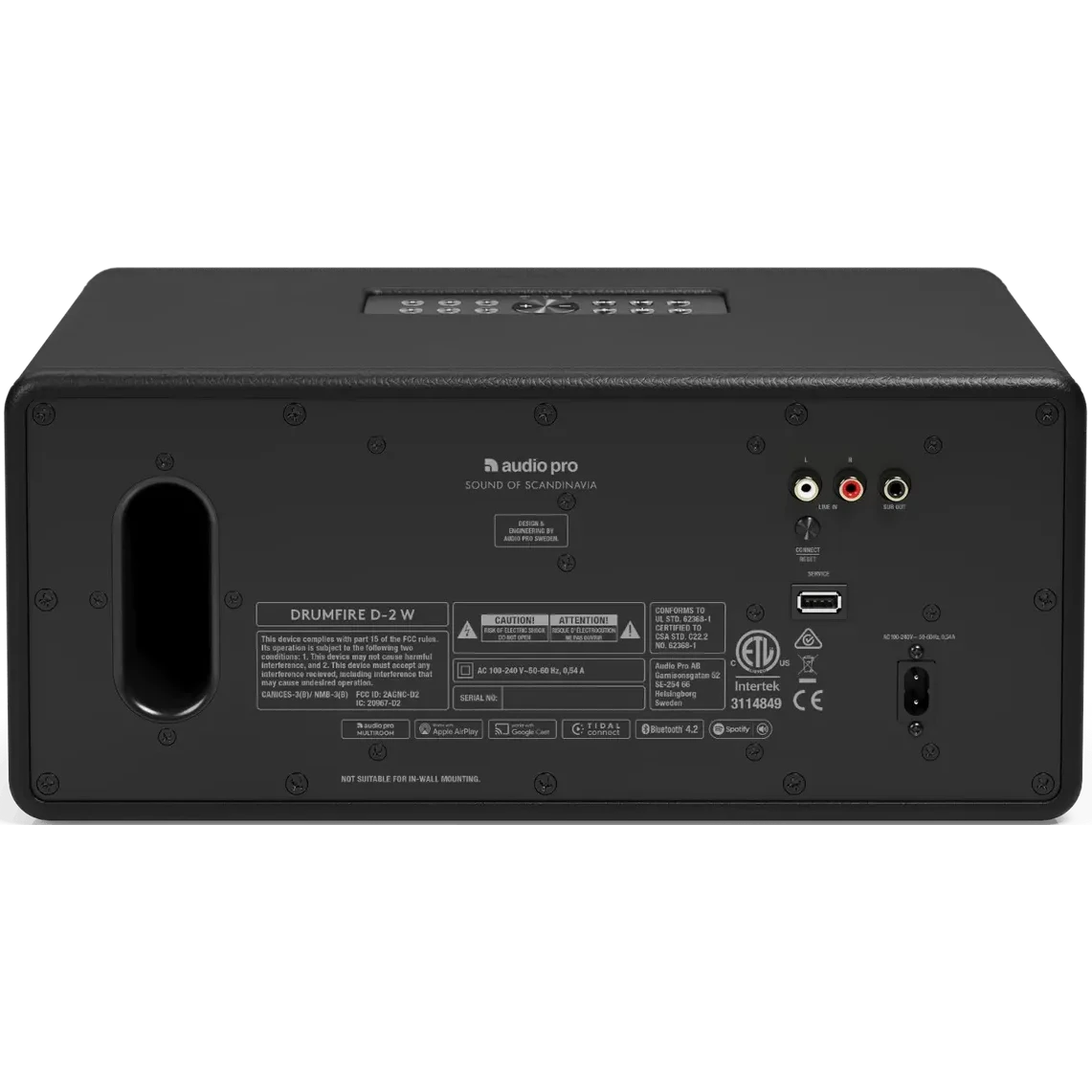 Портативная акустика Audio Pro Drumfire D-2 W Black - фото 2